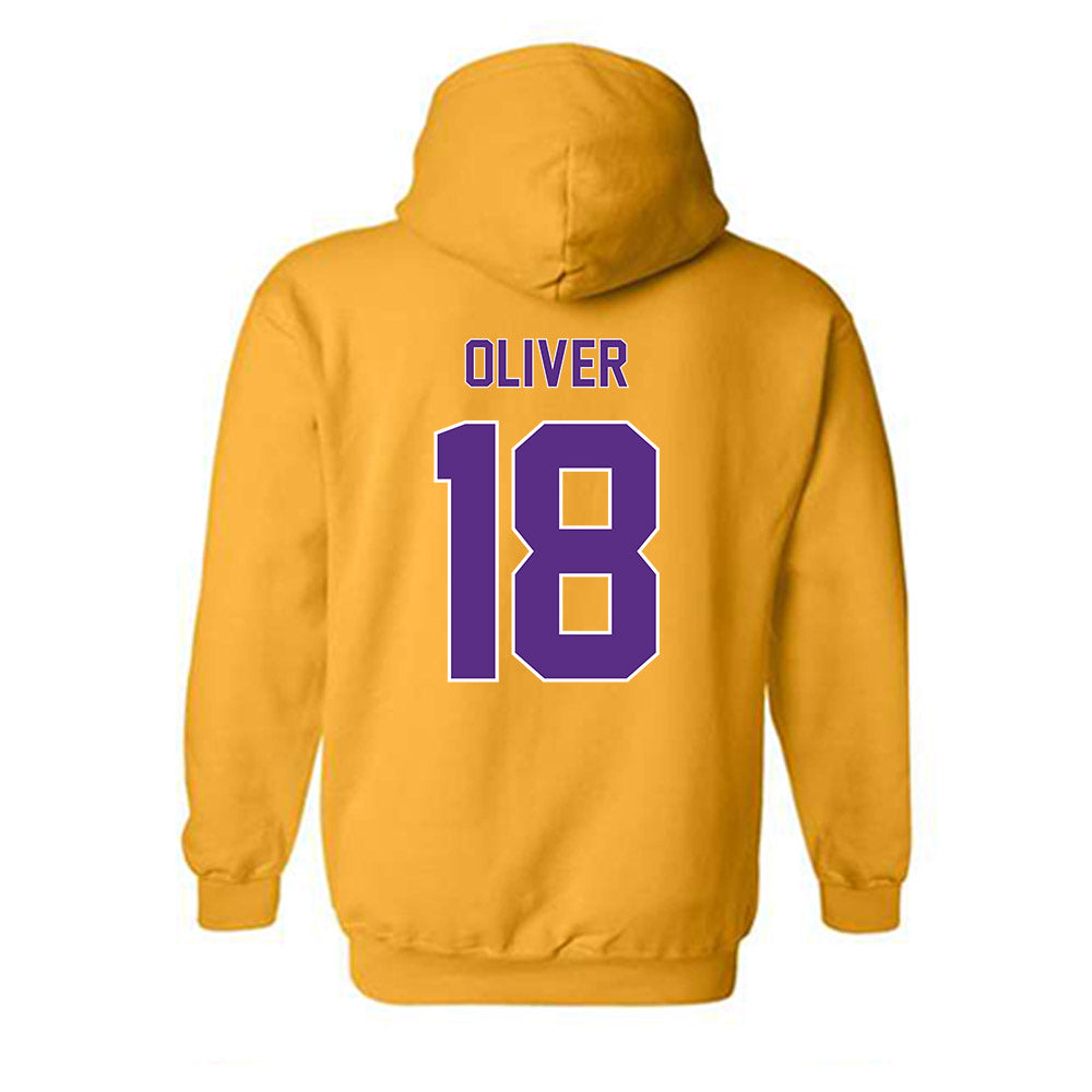 North Alabama - NCAA Football : Brannon Oliver - Classic Shersey Hooded Sweatshirt-1