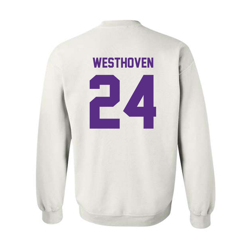 North Alabama - NCAA Softball : Lindsey Westhoven - Classic Shersey Crewneck Sweatshirt-1
