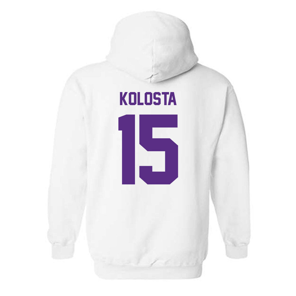 North Alabama - NCAA Women's Volleyball : Jenna Kolosta - Classic Shersey Hooded Sweatshirt-1