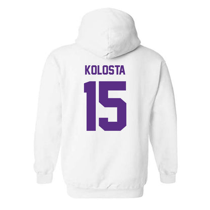 North Alabama - NCAA Women's Volleyball : Jenna Kolosta - Classic Shersey Hooded Sweatshirt-1