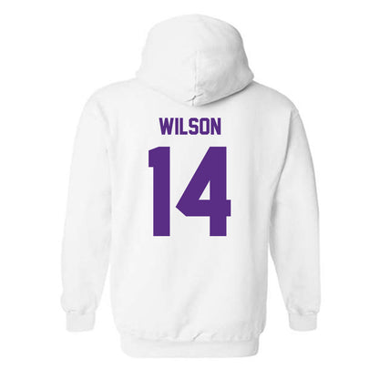North Alabama - NCAA Baseball : Alex Wilson - Classic Shersey Hooded Sweatshirt-1