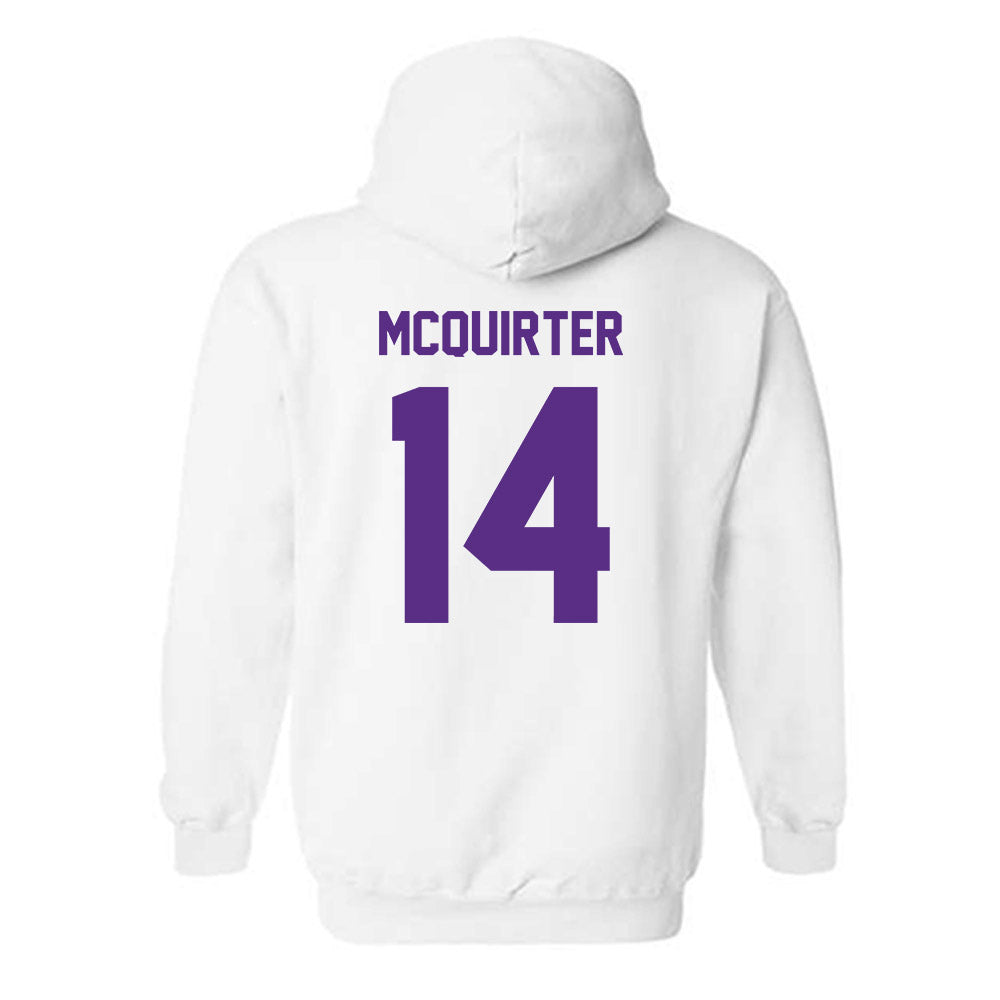 North Alabama - NCAA Women's Volleyball : Paris McQuirter - Classic Shersey Hooded Sweatshirt-1