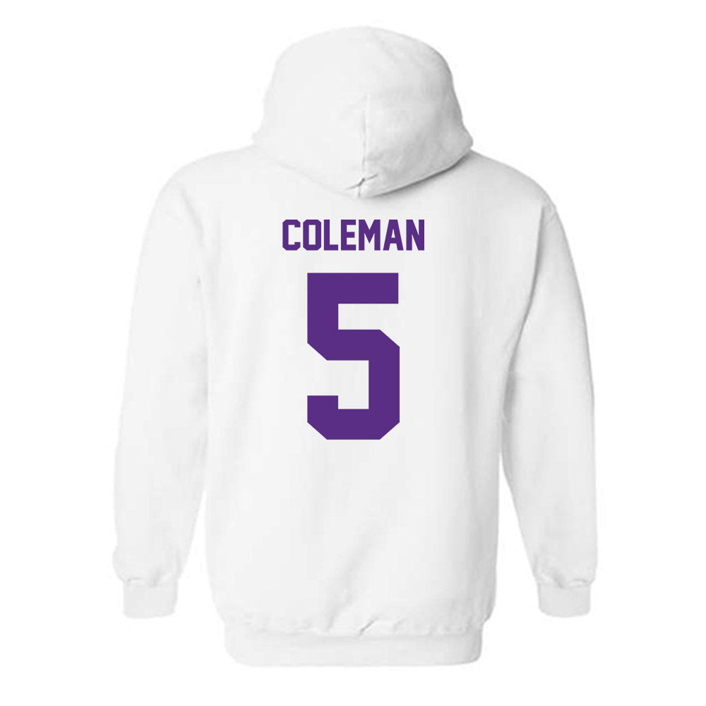 North Alabama - NCAA Baseball : Dylan Coleman - Classic Shersey Hooded Sweatshirt-1