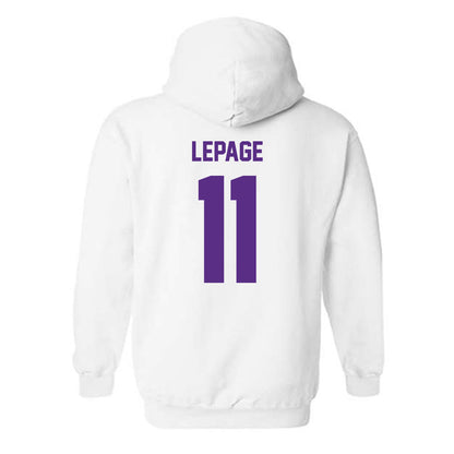 North Alabama - NCAA Baseball : Tyler LePage - Classic Shersey Hooded Sweatshirt-1