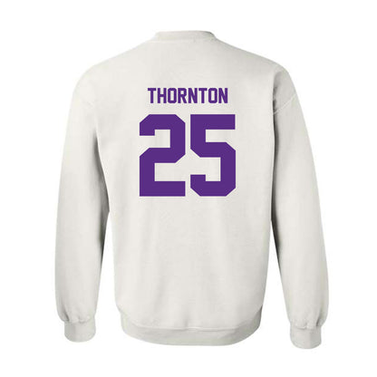North Alabama - NCAA Football : Logan Thornton - Classic Shersey Crewneck Sweatshirt-1