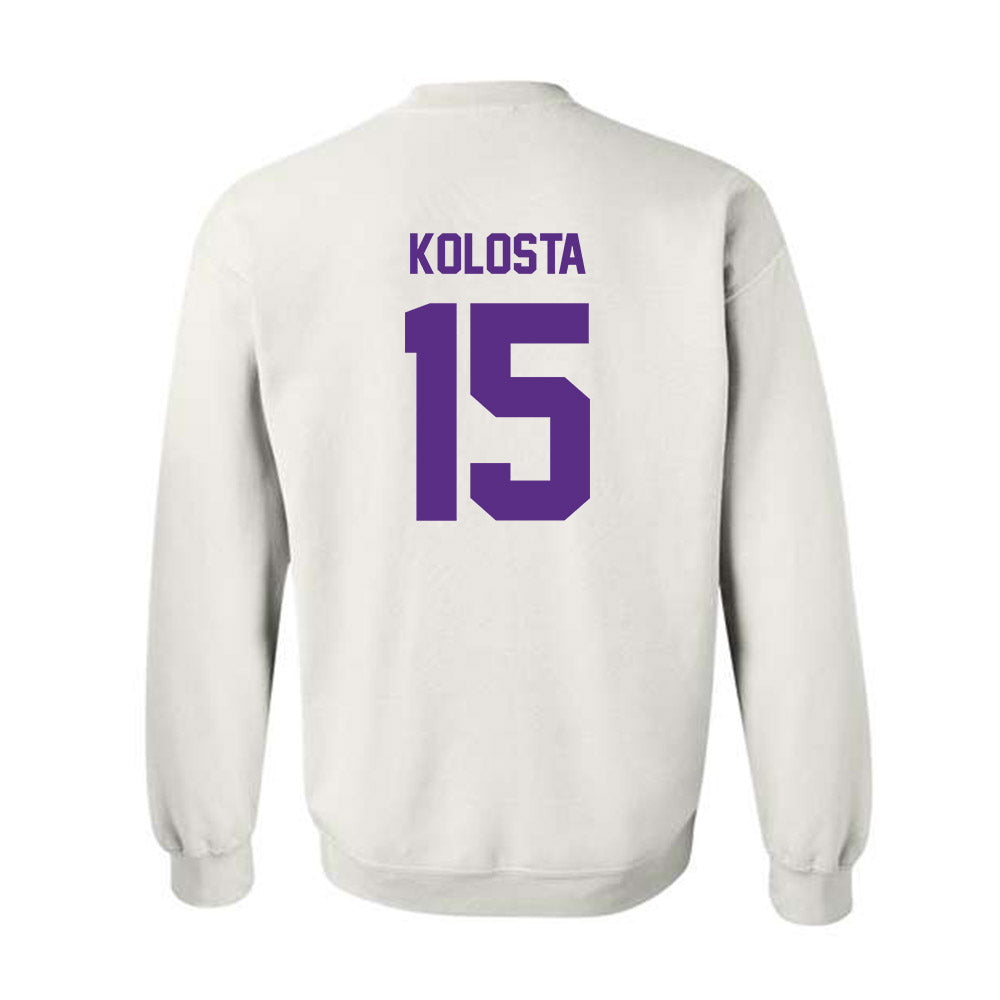 North Alabama - NCAA Women's Volleyball : Jenna Kolosta - Classic Shersey Crewneck Sweatshirt-1