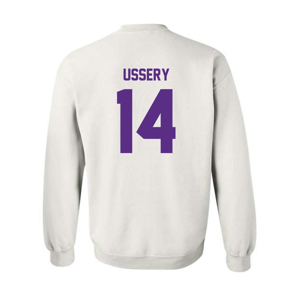 North Alabama - NCAA Softball : Ella Ussery - Classic Shersey Crewneck Sweatshirt-1