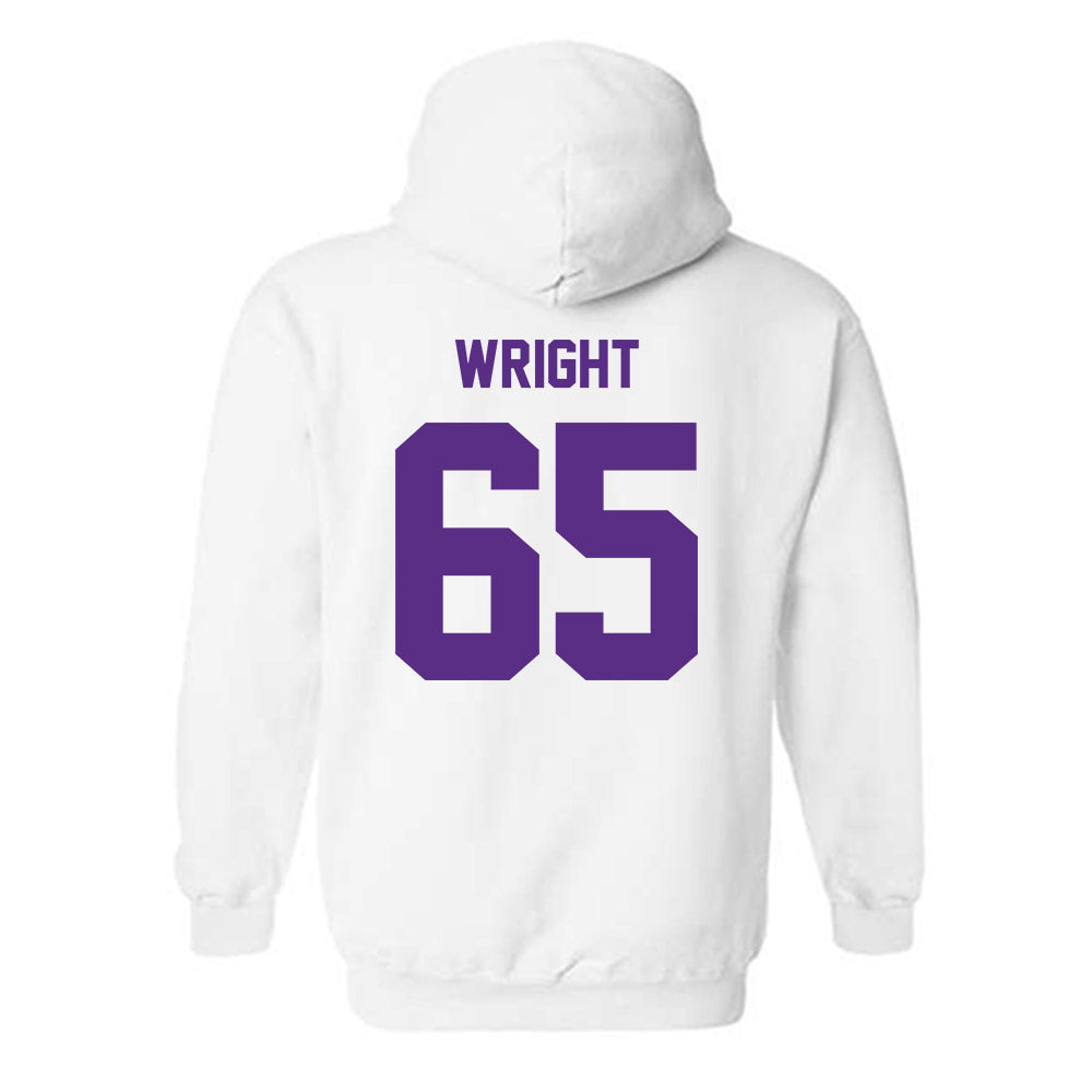 North Alabama - NCAA Football : Collin Wright - Classic Shersey Hooded Sweatshirt-1