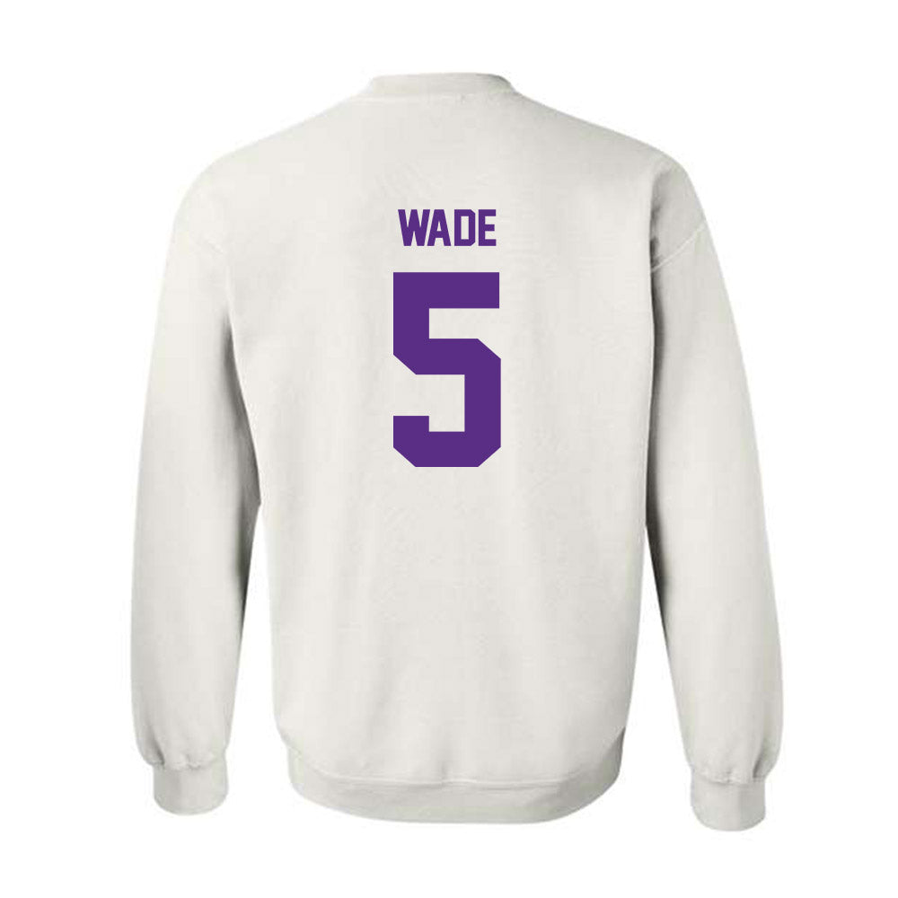 North Alabama - NCAA Football : Destin Wade - Classic Shersey Crewneck Sweatshirt-1