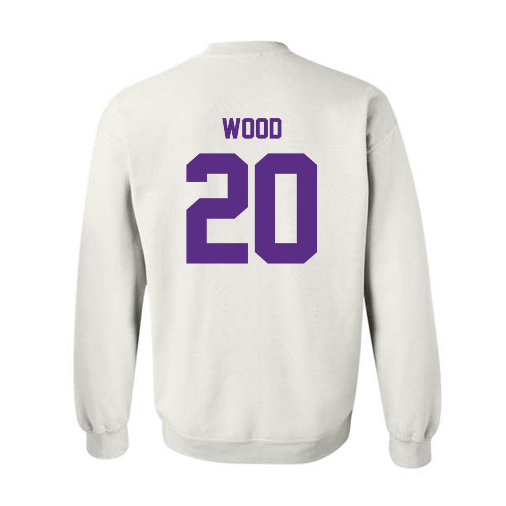 North Alabama - NCAA Football : John Austin Wood - Classic Shersey Crewneck Sweatshirt-1