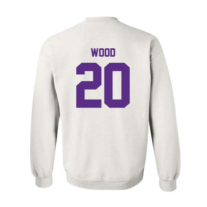 North Alabama - NCAA Football : John Austin Wood - Classic Shersey Crewneck Sweatshirt-1