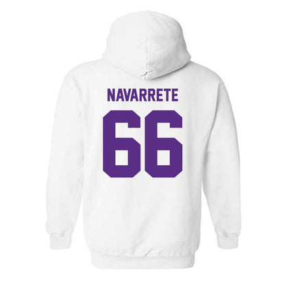North Alabama - NCAA Football : Julian Navarrete - Classic Shersey Hooded Sweatshirt-1