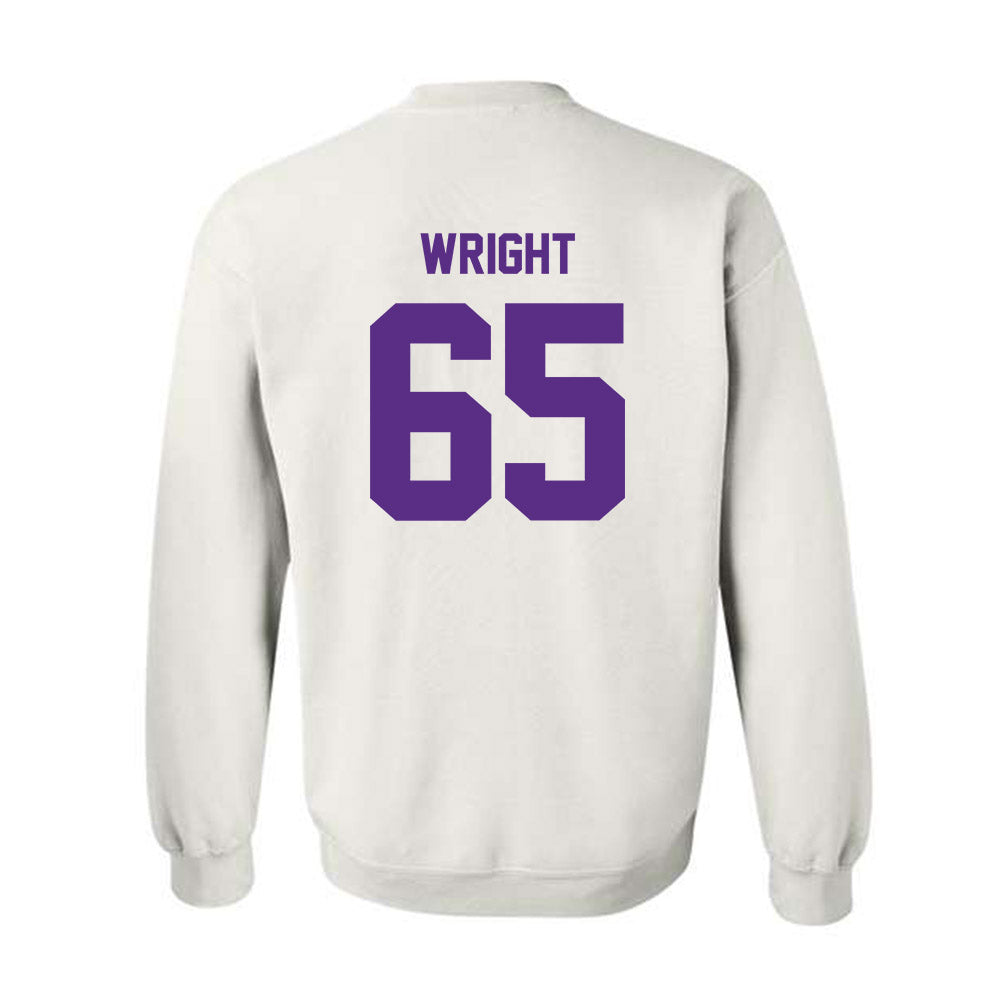 North Alabama - NCAA Football : Collin Wright - Classic Shersey Crewneck Sweatshirt-1