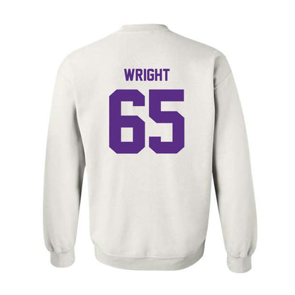 North Alabama - NCAA Football : Collin Wright - Classic Shersey Crewneck Sweatshirt-1