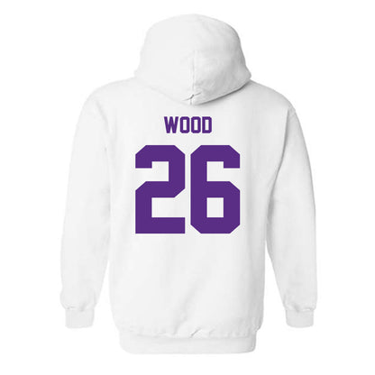 North Alabama - NCAA Baseball : John Austin Wood - Classic Shersey Hooded Sweatshirt-1