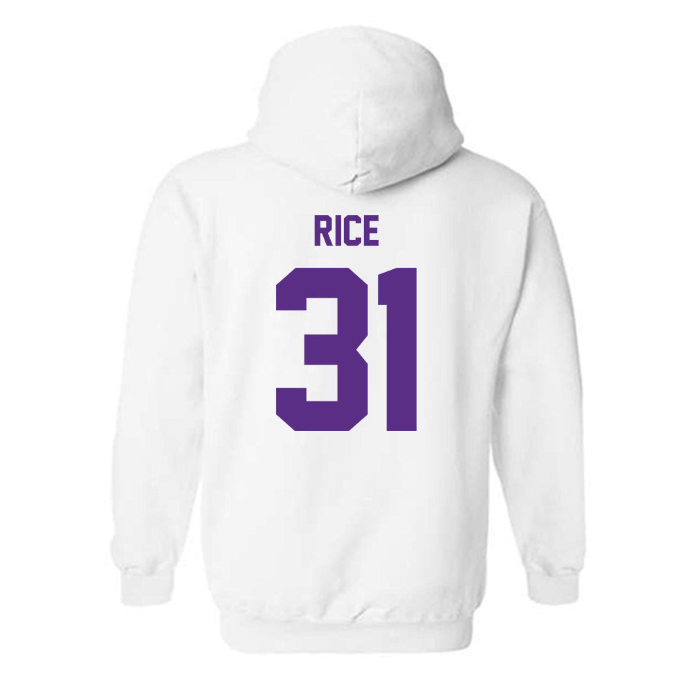 North Alabama - NCAA Baseball : Tyler Rice - Classic Shersey Hooded Sweatshirt-1