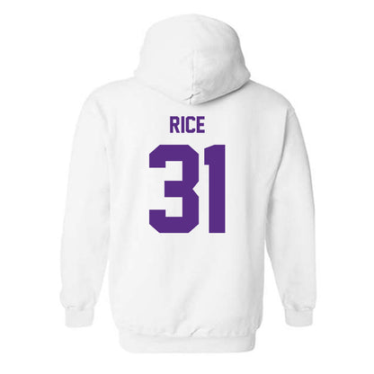 North Alabama - NCAA Baseball : Tyler Rice - Classic Shersey Hooded Sweatshirt-1