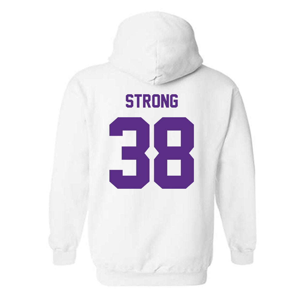 North Alabama - NCAA Football : Nic Strong - Classic Shersey Hooded Sweatshirt-1
