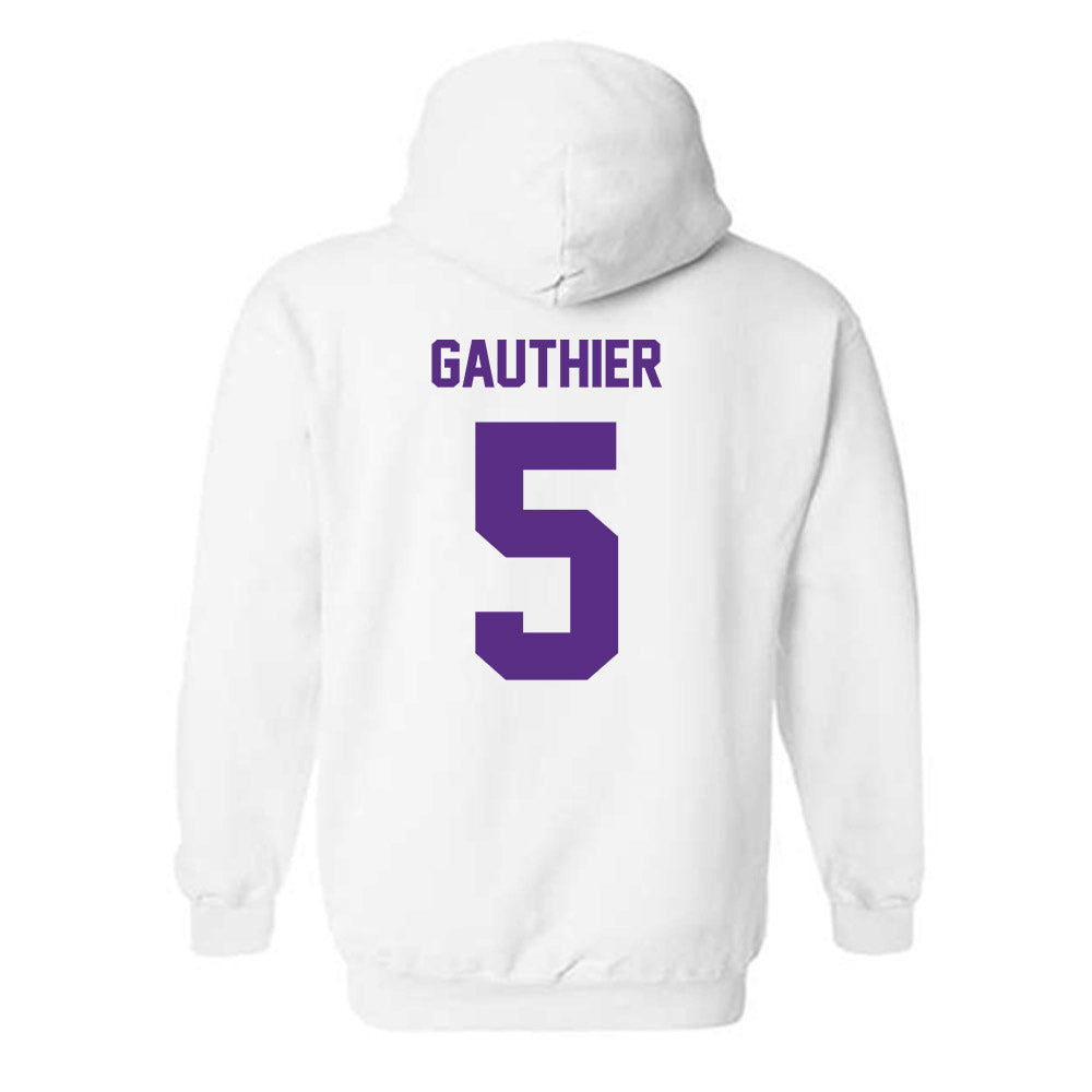 North Alabama - NCAA Beach Volleyball : Audrey Gauthier - Classic Shersey Hooded Sweatshirt-1