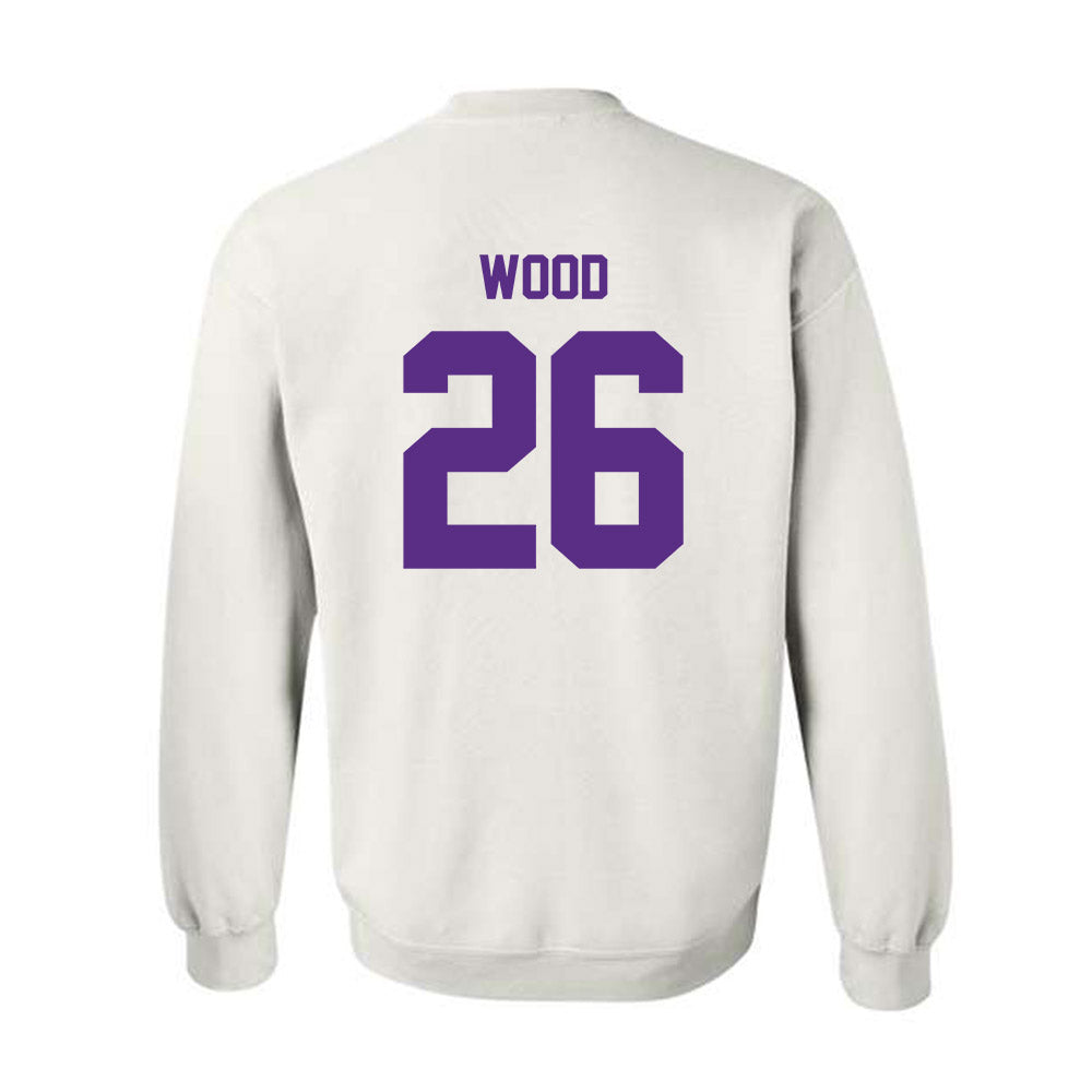 North Alabama - NCAA Baseball : John Austin Wood - Classic Shersey Crewneck Sweatshirt-1