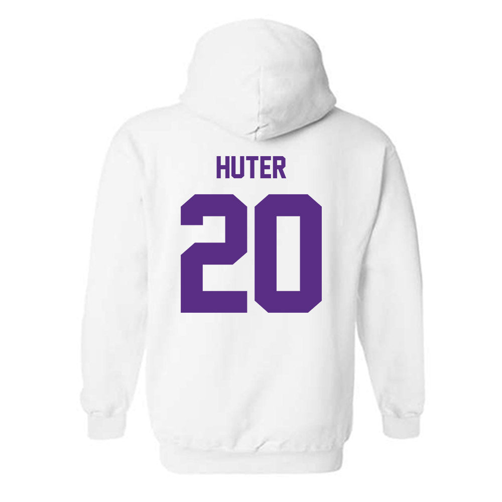 North Alabama - NCAA Softball : Livy Huter - Classic Shersey Hooded Sweatshirt-1