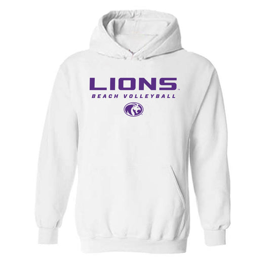 North Alabama - NCAA Beach Volleyball : Kiana Adamson - Classic Shersey Hooded Sweatshirt-0