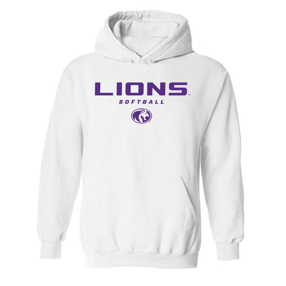 North Alabama - NCAA Softball : Claire Wright - Classic Shersey Hooded Sweatshirt-0