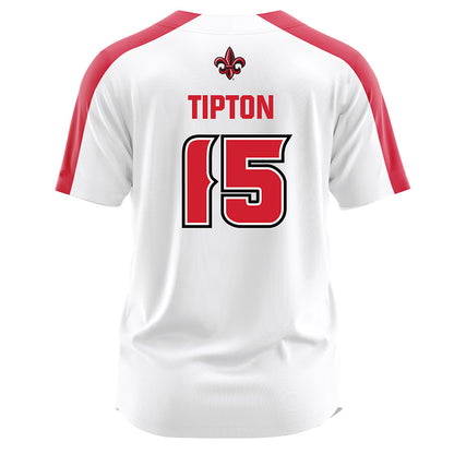 Louisiana - NCAA Softball : Madison Tipton - White Jersey-1
