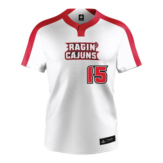Louisiana - NCAA Softball : Madison Tipton - White Jersey-0