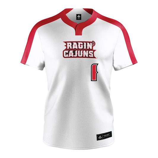 Louisiana - NCAA Softball : Kennedy Marceaux - White Jersey-0