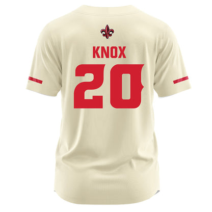 Louisiana - NCAA Softball : Lily Knox - Cream Jersey-1