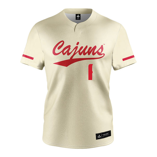 Louisiana - NCAA Softball : Kennedy Marceaux - Cream Jersey-0