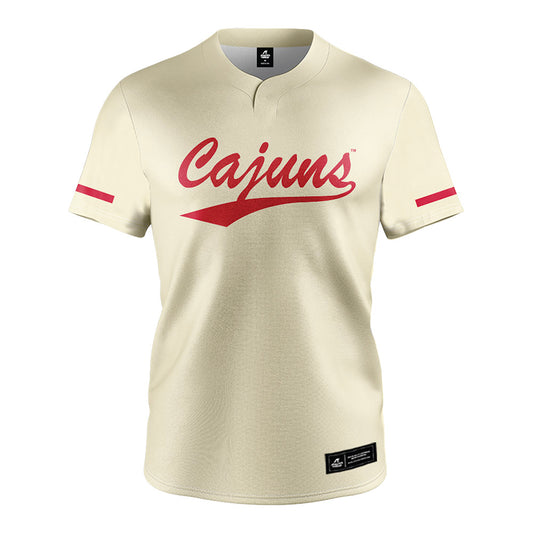 Louisiana - NCAA Softball : Zoe' Harrington - Cream Jersey-0
