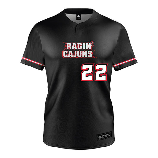 Louisiana - NCAA Softball : Kennedy Stutes - Black Jersey-0