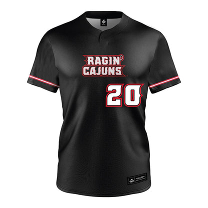 Louisiana - NCAA Softball : Lily Knox - Black Jersey-0