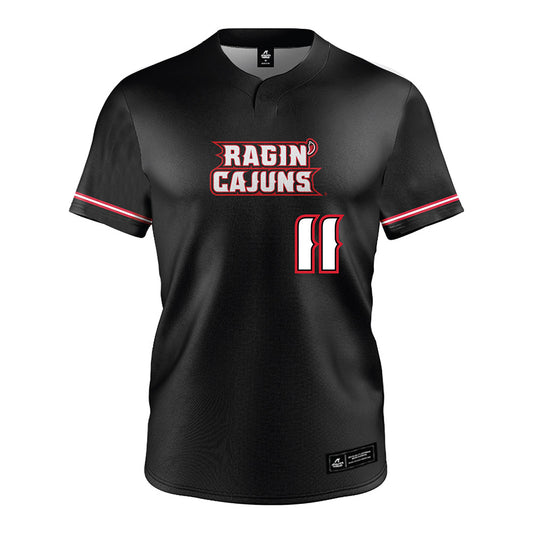 Louisiana - NCAA Softball : Mia Norwood - Black Jersey-0
