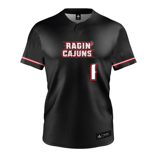 Louisiana - NCAA Softball : Kennedy Marceaux - Black Jersey-0