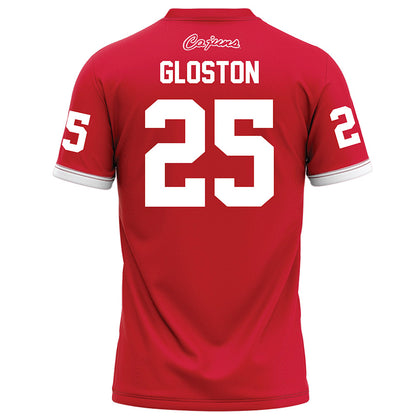 Louisiana - NCAA Football : Jayden Gloston - Red Football Jersey-1