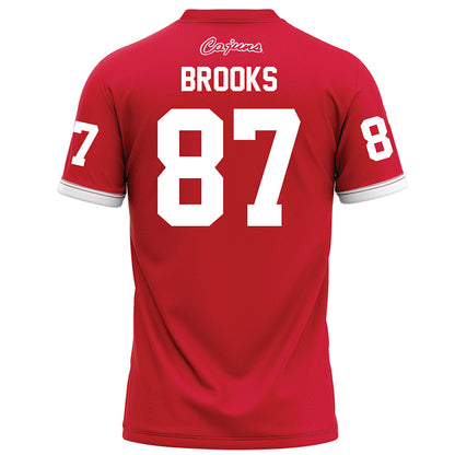 Louisiana - NCAA Football : Kristion Brooks - Red Football Jersey-1
