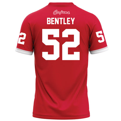 Louisiana - NCAA Football : Ryder Bentley - Red Football Jersey-1