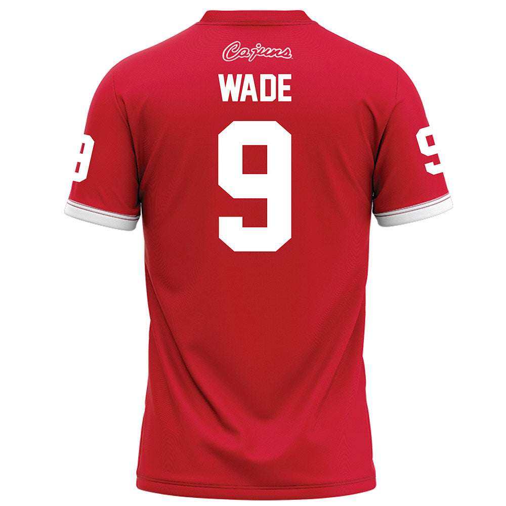 Louisiana - NCAA Football : KeDarius Wade - Red Football Jersey-1