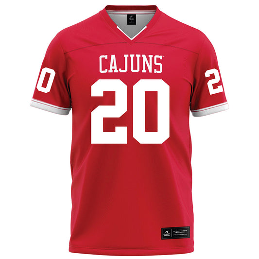 Louisiana - NCAA Football : Braylon Walker - Red Football Jersey-0