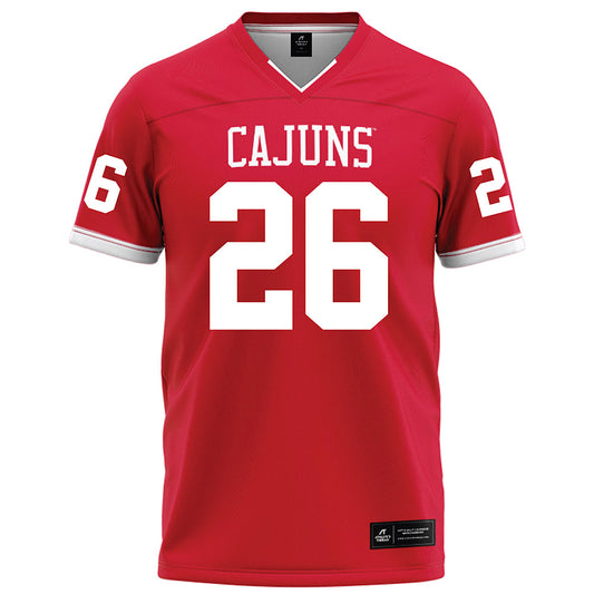 Louisiana - NCAA Football : Kerry Wilson Jr - Red Football Jersey-0
