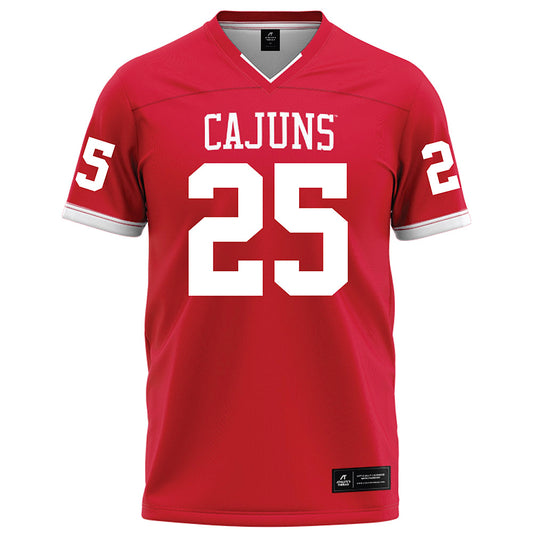 Louisiana - NCAA Football : Jayden Gloston - Red Football Jersey-0