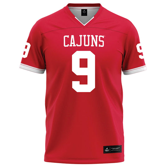 Louisiana - NCAA Football : KeDarius Wade - Red Football Jersey-0