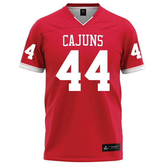 Louisiana - NCAA Football : Jake St. Andre - Red Football Jersey-0