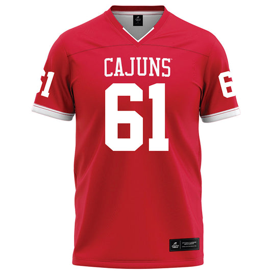 Louisiana - NCAA Football : Jayce Mitchell - Red Football Jersey-0