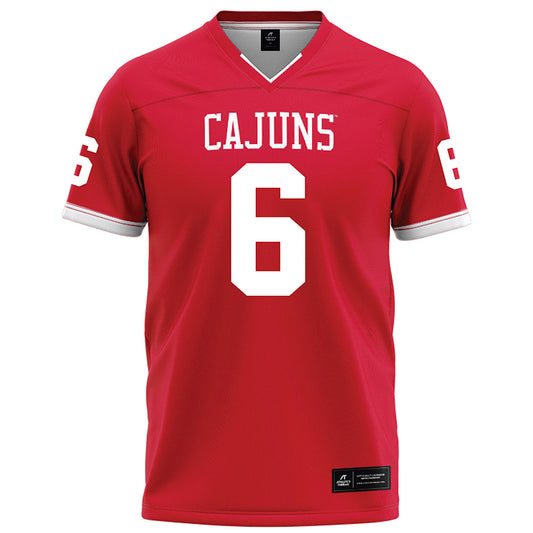 Louisiana - NCAA Football : Shelton Sampson Jr. - Red Football Jersey-0
