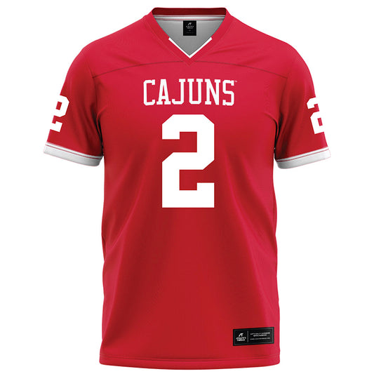 Louisiana - NCAA Football : Ashley Williams - Red Football Jersey-0