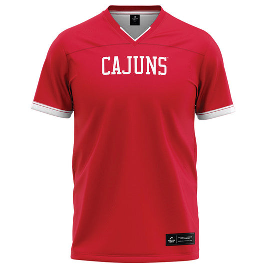 Louisiana - NCAA Football : Michael St. Andre - Red Football Jersey-0